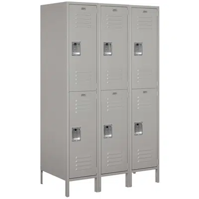 billede til 18-52000 Series Standard Metal Lockers - Double Tier - 3 Wide