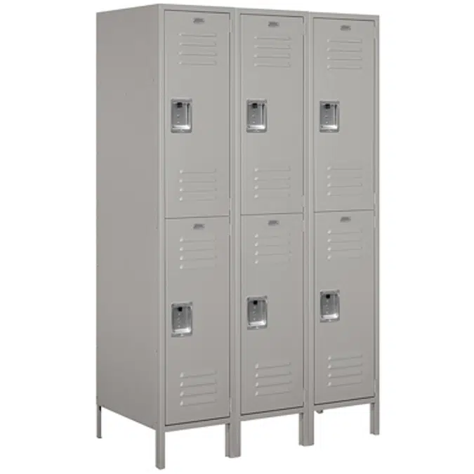 BIM objects - Free download! 18-52000 Series Standard Metal Lockers ...