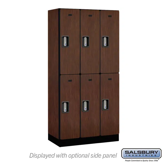 BIM objects - Free download! 32000E Series Designer Wood Lockers ...