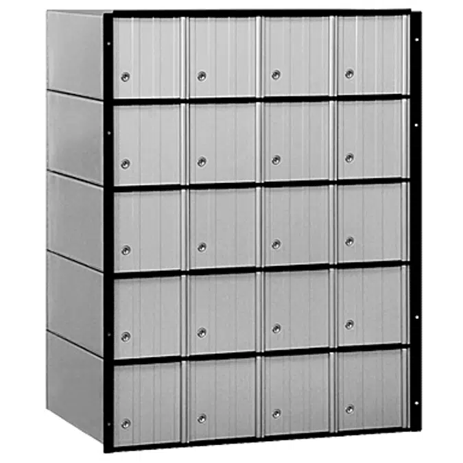 2200 Series Aluminum Mailboxes-Standard System