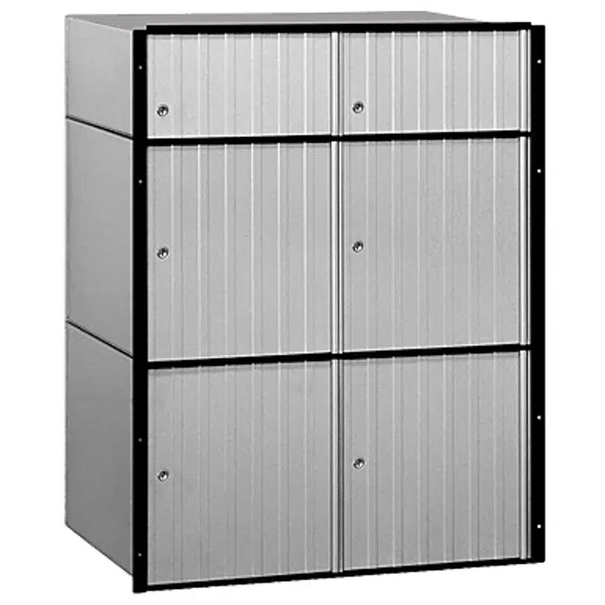 2200 Series Aluminum Mailboxes-Standard System