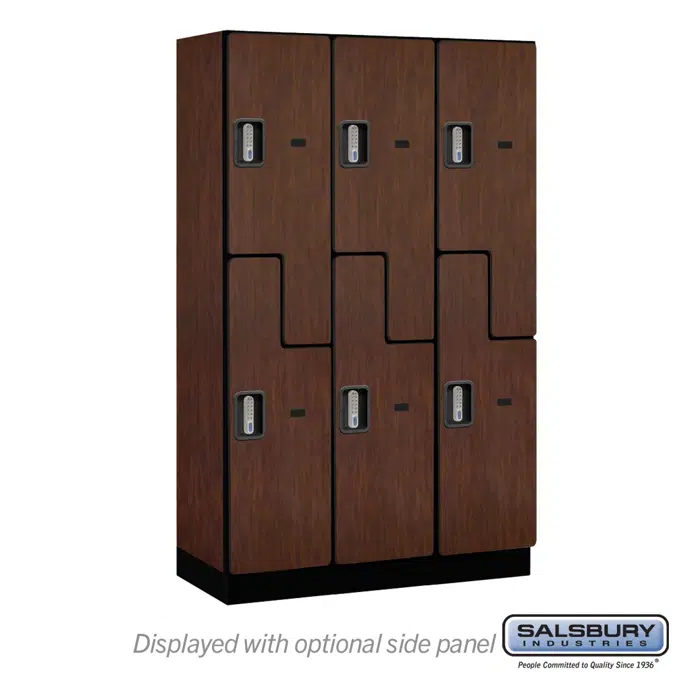 BIM objects - Free download! 27000E Series Designer Wood Lockers ...