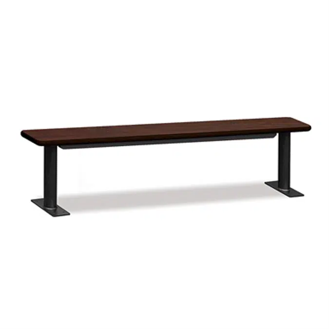 77780D Series Designer Wood Locker Benches