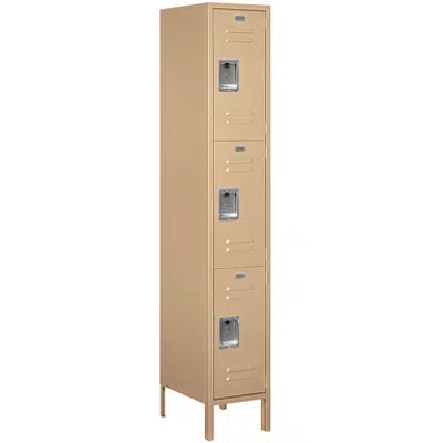 afbeelding voor 53000 Series Standard Metal Lockers - Triple Tier - 1 Wide