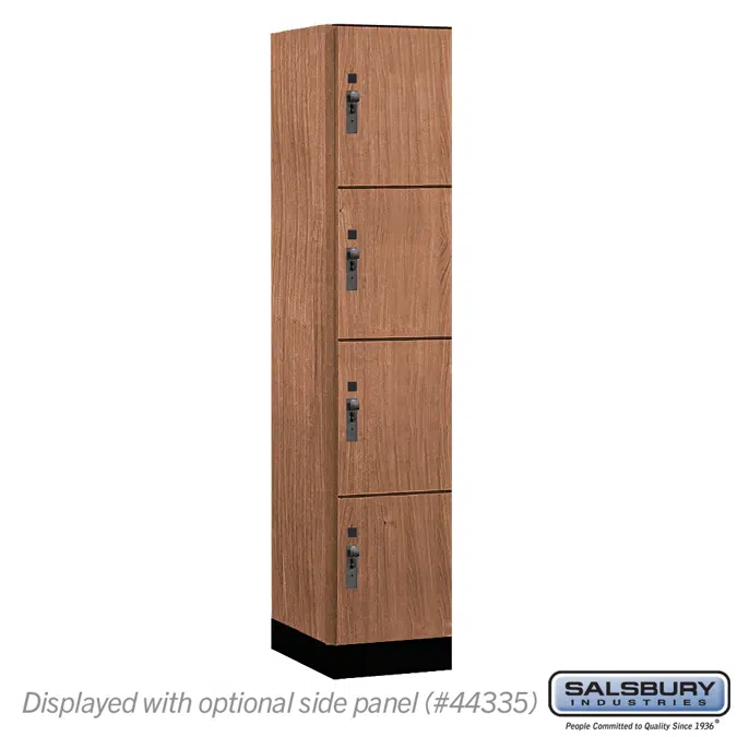 BIM objects - Free download! 15-44000 Series Premier Wood Lockers ...