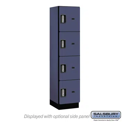 Image for 18-24000E Series Designer Wood Lockers - Four Tier - Electronic Locks - 1 Wide