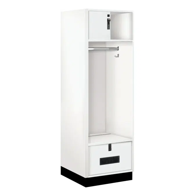 40000H Series Premier Wood Open Access Lockers