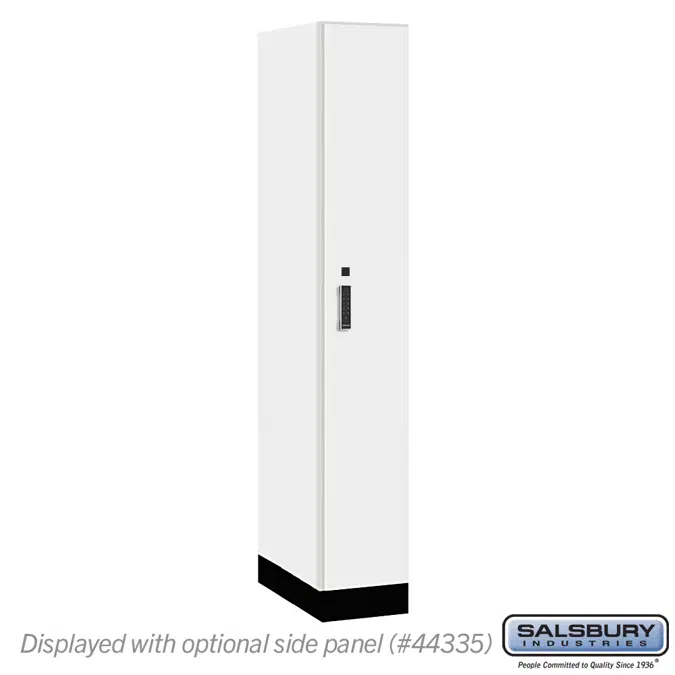 41000E Series Premier Wood Lockers - Single Tier - Electronic  Lock - 1 Wide