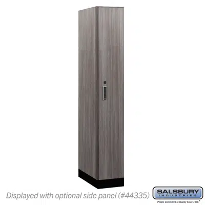 41000E Series Premier Wood Lockers - Single Tier - Electronic  Lock - 1 Wide图像
