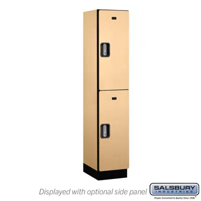 Imagem para 22000E Series Designer Wood Lockers - Double Tier - Electronic Locks - 1 Wide}