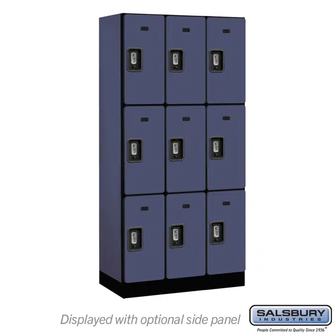 BIM objects - Free download! 33000R Series Designer Wood Lockers ...