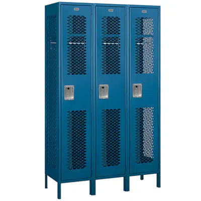 Image for 81000 Series Vented Metal Lockers - Single Tier - 3 Wide