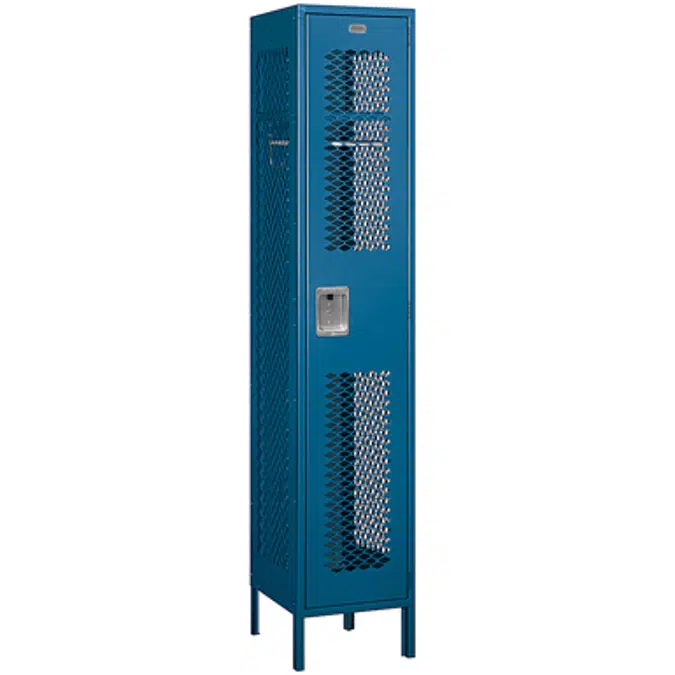 81000 Series Vented Metal Lockers - Single Tier - 1 Wide