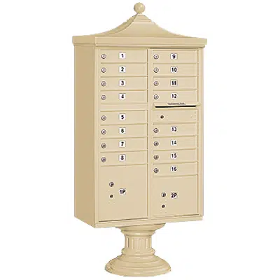 Image pour 3300R Series Regency Decorative Cluster Box Units Mailboxes
