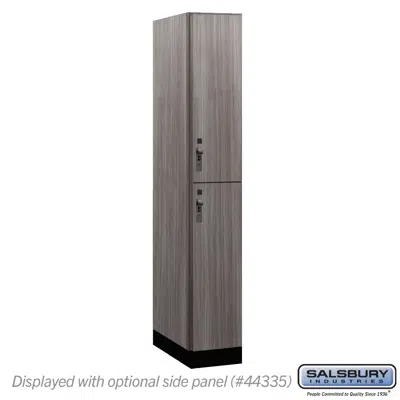 42000 Series Premier Wood Lockers - Double Tier - Standard Hasps - 1 Wide için görüntü