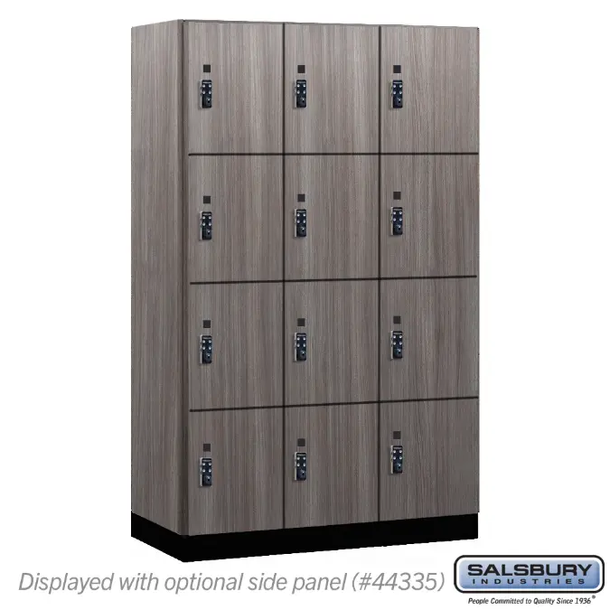 BIM objects - Free download! 15-44000R Series Premier Wood Lockers ...