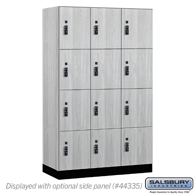 BIM objects - Free download! 15-44000R Series Premier Wood Lockers ...