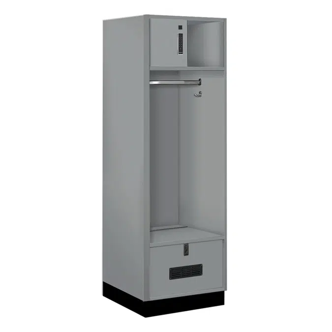 40000E Series Premier Wood Open Access Lockers
