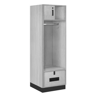 Image pour 40000E Series Premier Wood\ Open Access Lockers