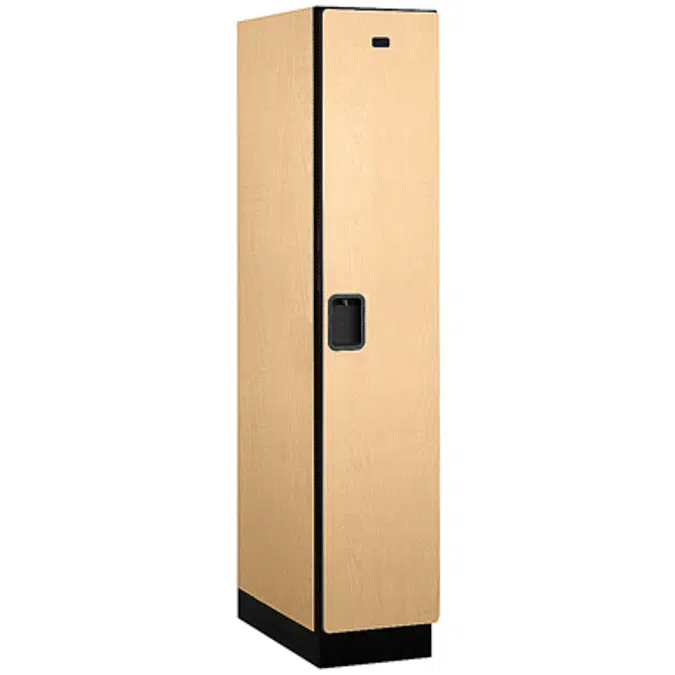 21000 Series Designer Wood Lockers - Single Tier - 1 Wide