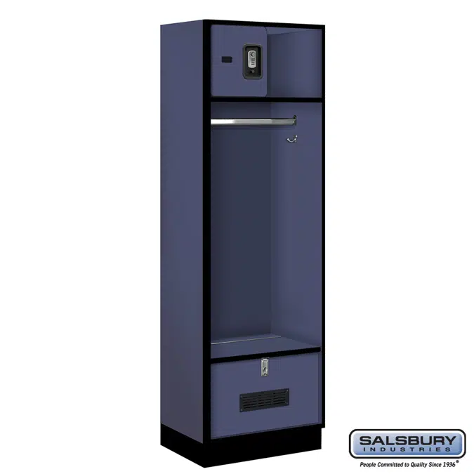 30000R Series Designer Wood Open Access Lockers
