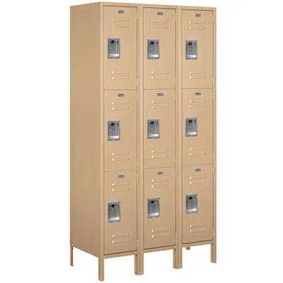 Image pour 53000 Series Standard Metal Lockers - Triple Tier - 3 Wide