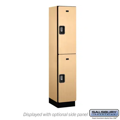 Image for 22000R Series Designer Wood Lockers - Double Tier - Resettable Combination Locks - 1 Wide