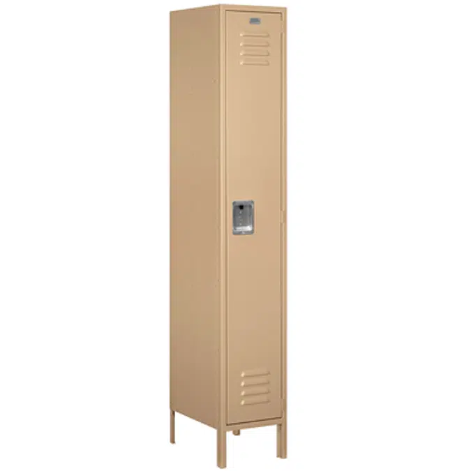 51000 Series Standard Metal Lockers - Single Tier - 1 Wide