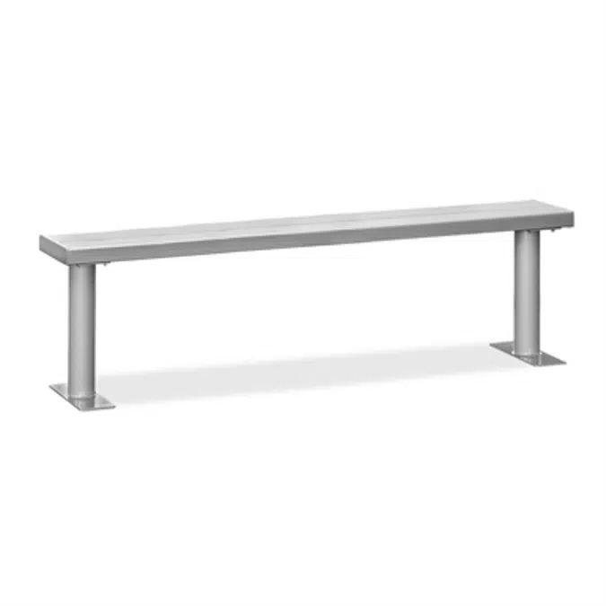 77770 Series Aluminum Locker Benches