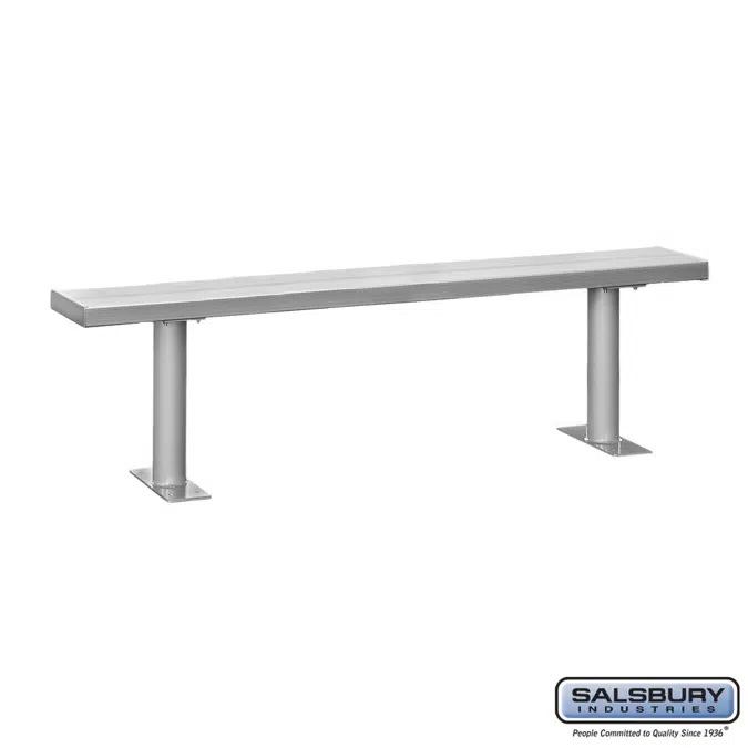 77770 Series Aluminum Locker Benches