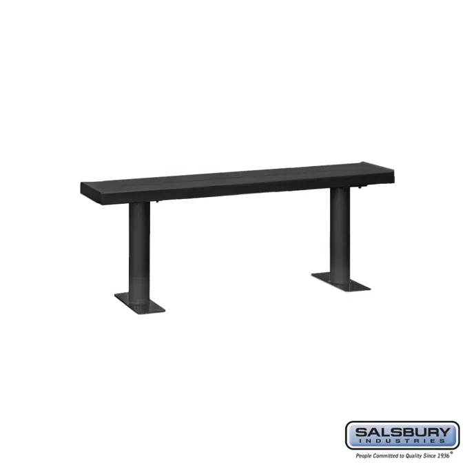 77770 Series Aluminum Locker Benches