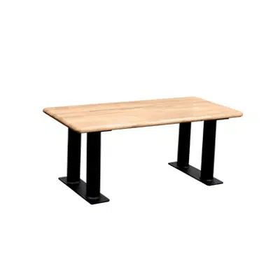 billede til 77781 Series Wood ADA Locker Benches