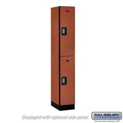 Image for 32000R Series Designer Wood Lockers - Double Tier - Resettable Combination Locks - 1 Wide