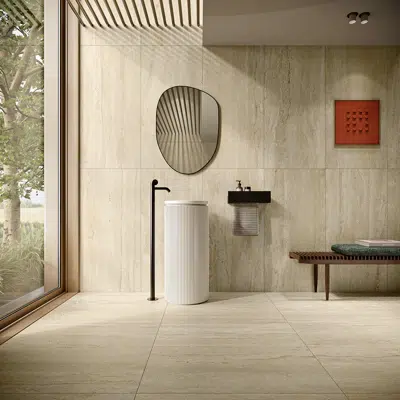 afbeelding voor TRAVERTINO CLASSIC Collection - Ceramic Floor & Wall Tiles 