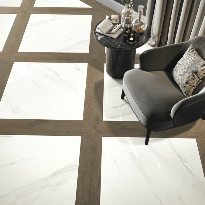 STATUARIO WHITE Collection - Ceramic Floor & Wall Tiles 