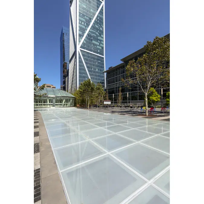 LITEFLAM® XT 120 IGU Fire-Rated Walkable Skylights- Glass Floor