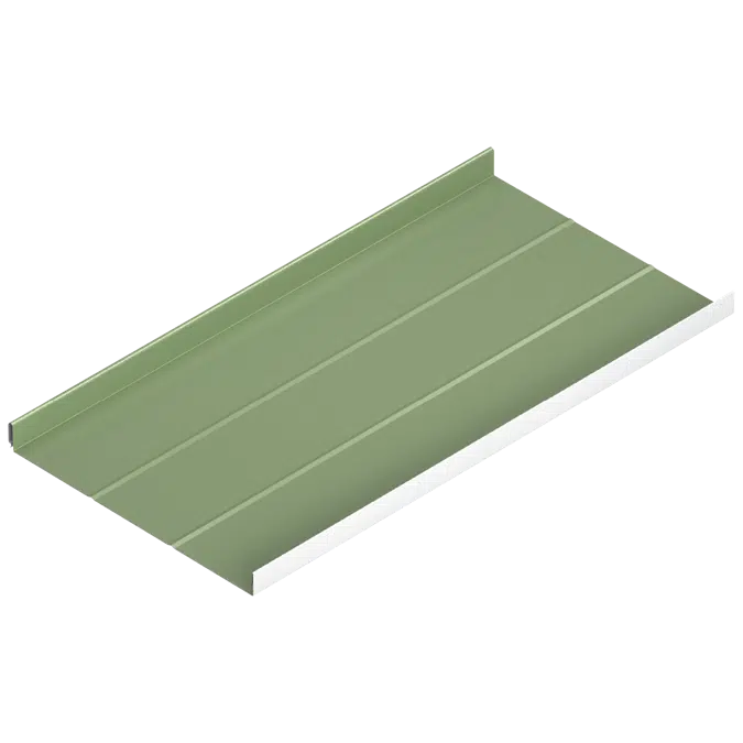 BIM objects - Free download! SWL-18-2 Standing Seam Roof Panel System ...