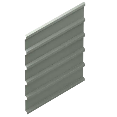 Image for Exposed E8-40 Profile A Wall Panel System