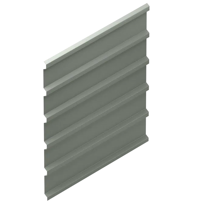 Exposed E8-40 Profile A Wall Panel System