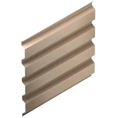 Image pour Exposed BR-28 Profile B Wall Panel System