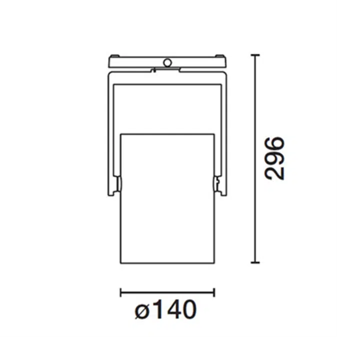 Front Light pendant ø140mm-P098