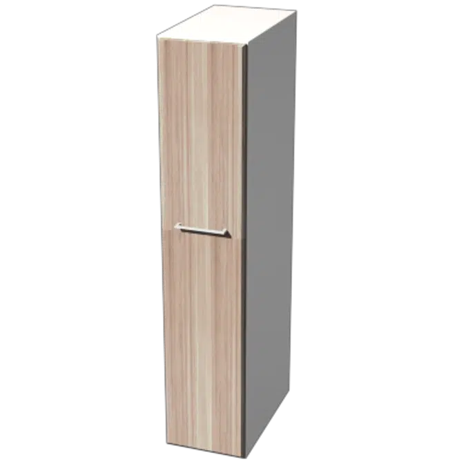 MIDO TALL UNIT 172,8X35X60 CM MATT WHITE/LATTE