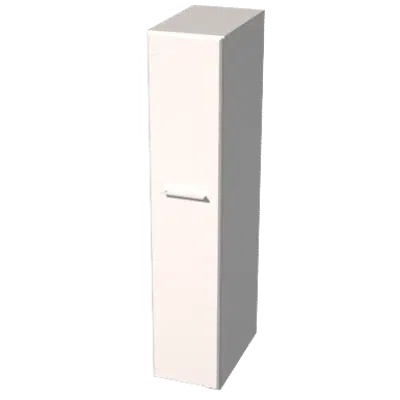 Зображення для MIDO TALL UNIT 172,8X35X60 CM MATT WHITE