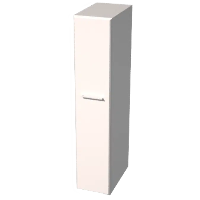 MIDO TALL UNIT 172,8X35X60 CM MATT WHITE