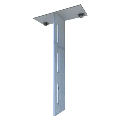 Image for Geopost - Structural post made of 2 mm galvanized steel sheet