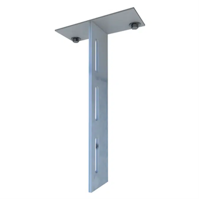 Geopost - Structural post made of 2 mm galvanized steel sheet