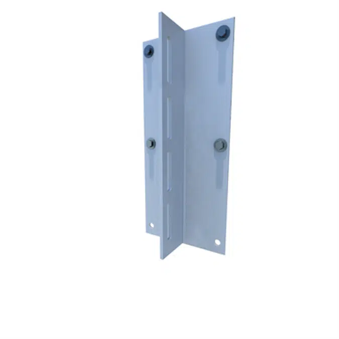 Geopost - Structural post made of 2 mm galvanized steel sheet