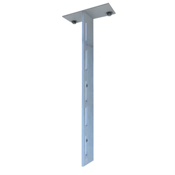 Geopost - Structural post made of 2 mm galvanized steel sheet