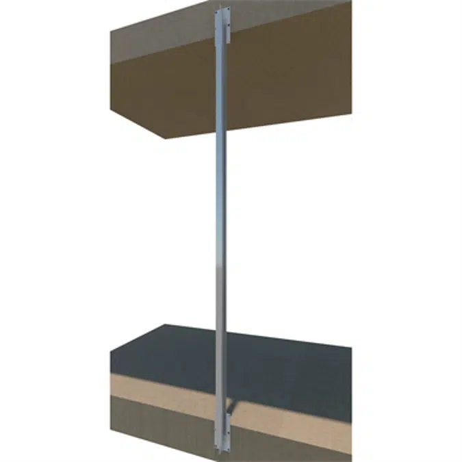 Geopost - Structural post made of 2 mm galvanized steel sheet