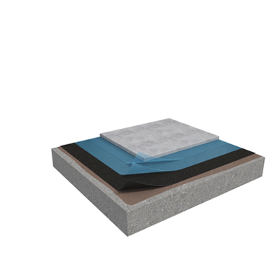 Image for Membrane 5BRO 1-layer inverted roof system for concrete on concrete non-insulated
